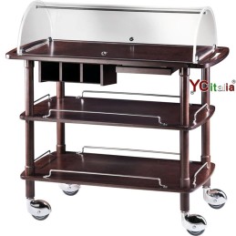 Carrello in legno 110x55x114 h817,00 €Carrelli formaggi e dolciF.A.R.H. Snc Di Bottacin Antonio & C