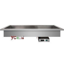 Vasca refrigerata statica con unità -5/+5 C°