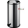 Poussoir rond en acier inoxydable Ø32-59h/30lt