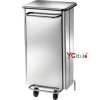 Pattumiera inox 490x500x790 h/70 lt