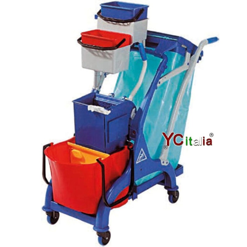 Carrello per pulizie 69x42x85 h