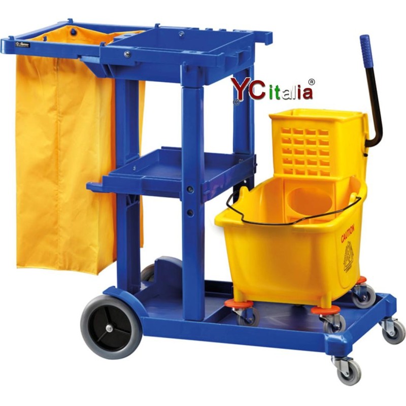 Carrello per pulizie 114x51x98 h