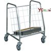 Carrello porta piatti 75x65x92 h