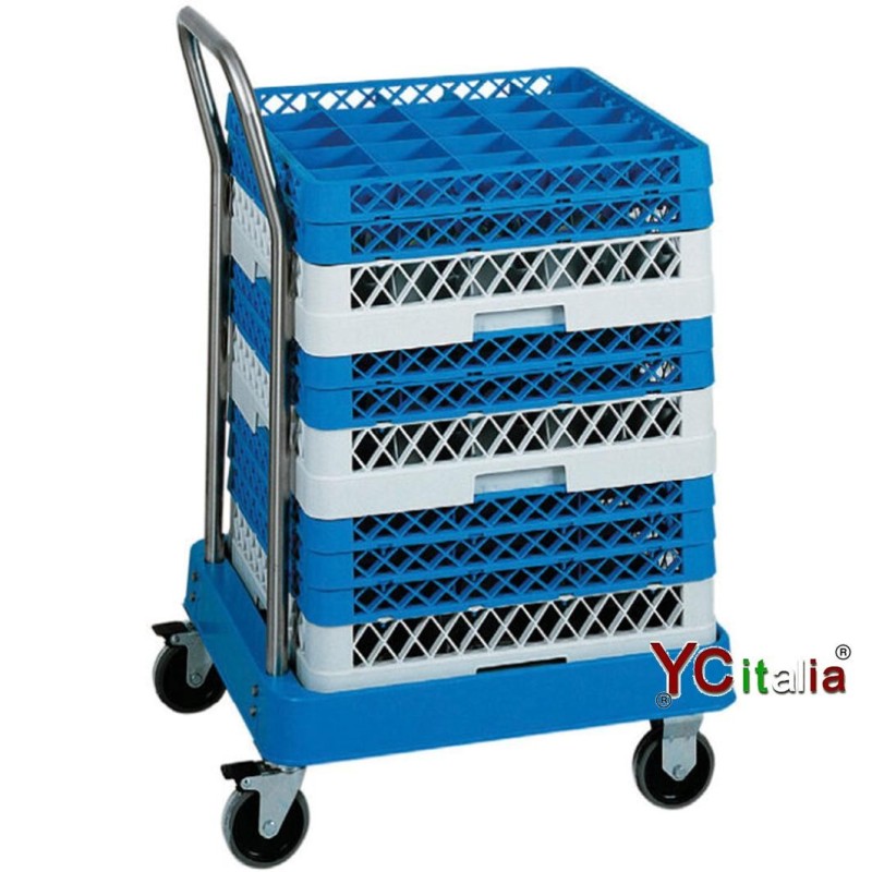 Carrello portacestelli 53x56x92 h