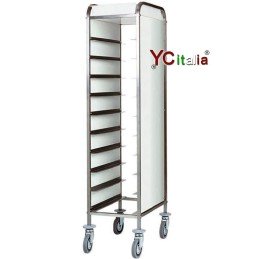 Carrello inox freddo