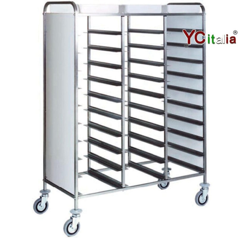 Carrello inox freddo