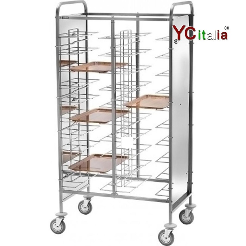 Carrello portavassoi universali 95x62x175 h502,00 €502,00 €Carrelli professionali per vassoiF.A.R.H. Snc Di Bottacin Antonio & C