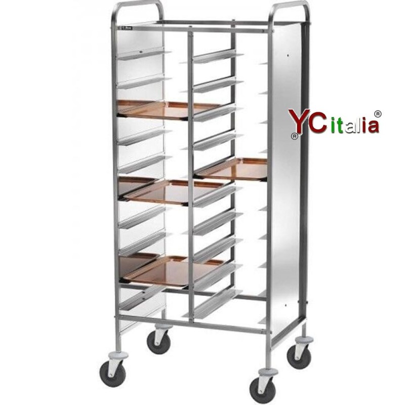 620,00 €F.A.R.H. Snc Di Bottacin Antonio & CCarrelli bringtCarrello inox freddo