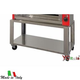 Carrello in acciaio inox