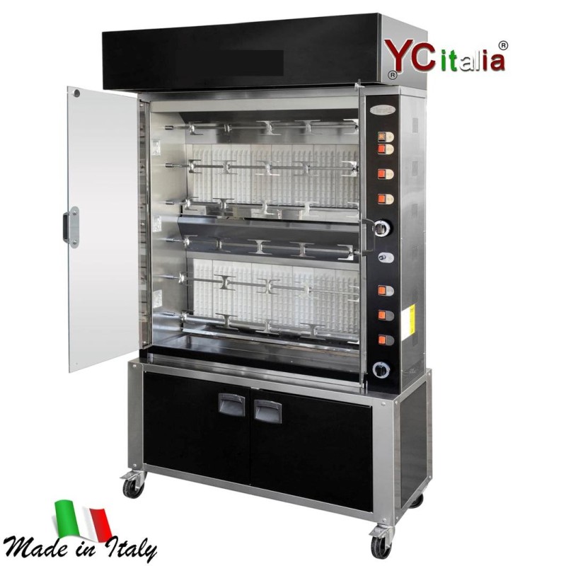 Girarrosto verticale a gas Elba plus