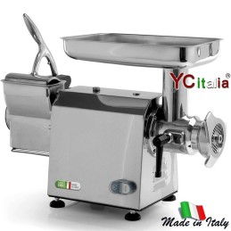 Grattugia ghisa, monofase, bocca 22 cm|Abbinato tritacarne grattugia professionale