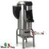 Pelapatate industriale 18 kg con basamento alto|Pelapatate elettrico professionale per ristoranti