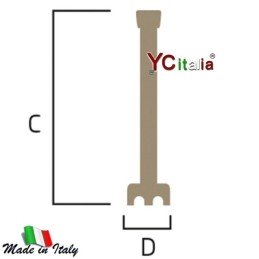 Mixer 350VV + Mescolatore 600 mm|Mixer immersione 350 watt con variatore