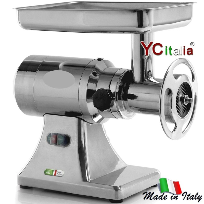 Tritacarne trifase ts 32, bocca 98 mm in inox|Tritacarne professionale per macellerie
