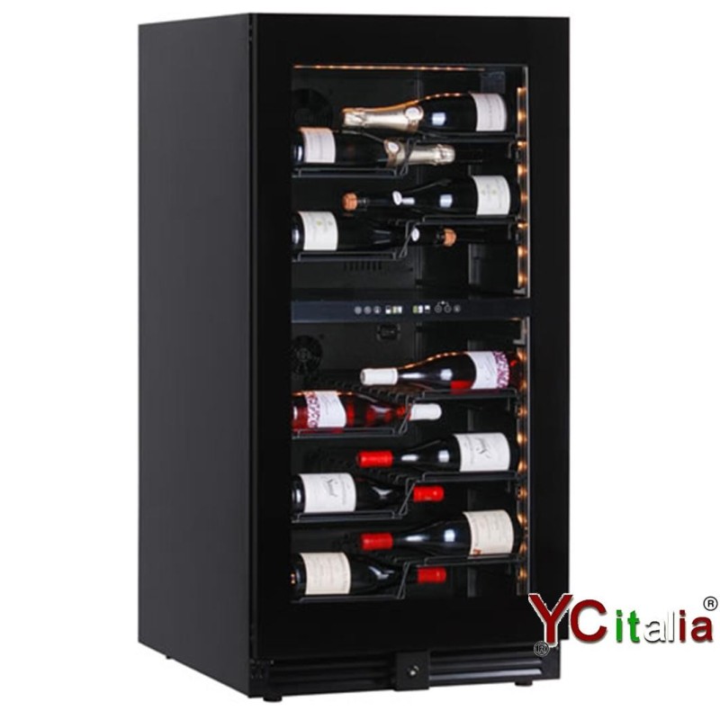 Vetrina frigo per vini doppia temperatura wine 120