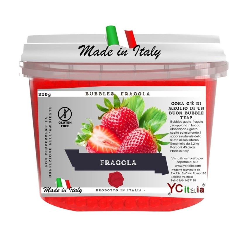 Bubbles fragola 3,2 kg27,00 €27,00 €Boba per bubble teaF.A.R.H. Snc Di Bottacin Antonio & C