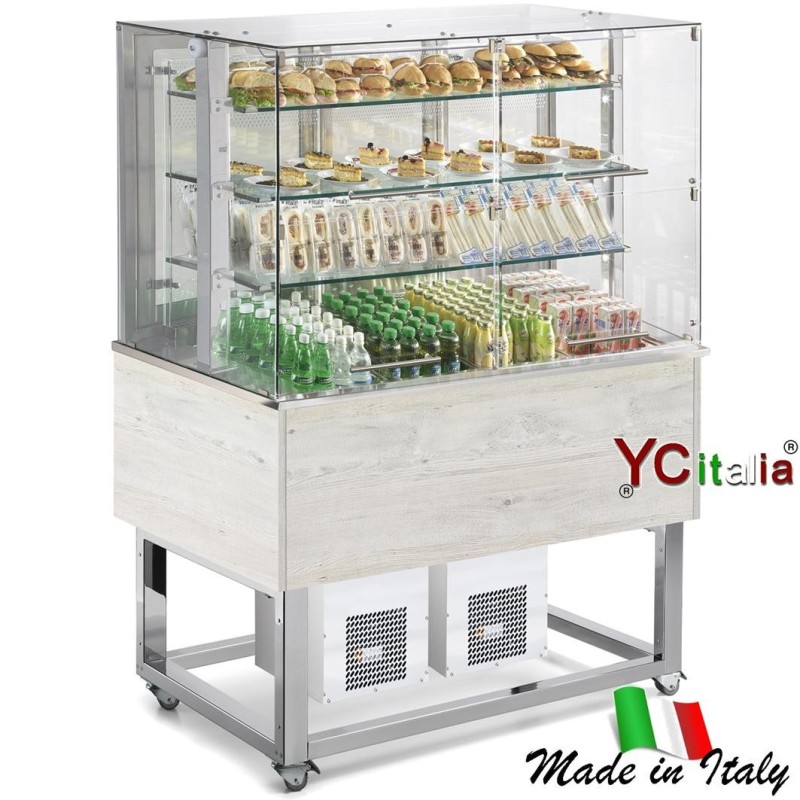 Buffet refrigerato a muro Platinum