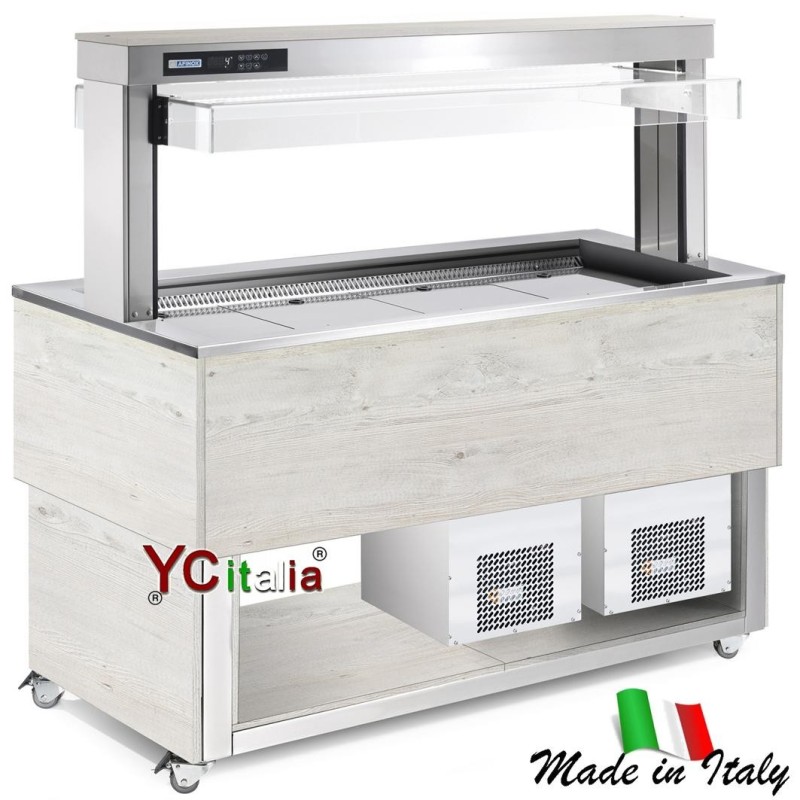 Buffet freddo con vasca ventilata Blue3.762,00 €3.762,00 €Buffet con vasche refrigerateF.A.R.H. Snc Di Bottacin Antonio & C