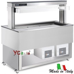 Buffet freddo con vasca ventilata Blue3.762,00 €3.762,00 €Buffet con vasche refrigerateF.A.R.H. Snc Di Bottacin Antonio & C