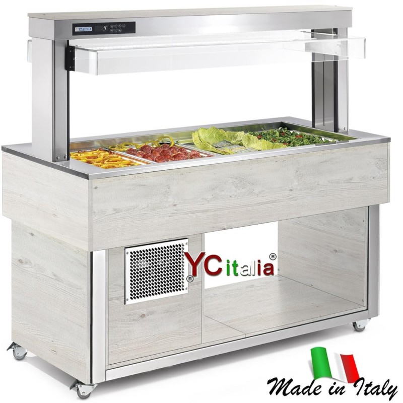 Buffet con vasca statica Green