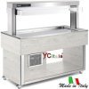 Buffet con piano refrigerato Lime