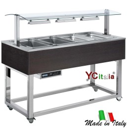 2 253,50 €F.A.R.H. Snc Di Bottacin Antonio & CBuffet central chaud Orange ESSENCEBuffet chaud avec plaques centrales