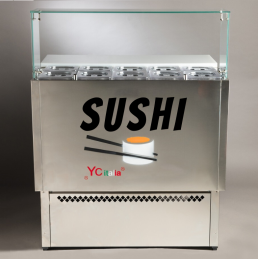 Banco refrigerato preparazione sushi