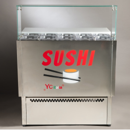 Banco refrigerato preparazione sushi