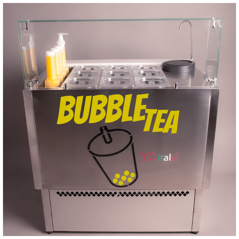 Banco refrigerato per Bubble Tea