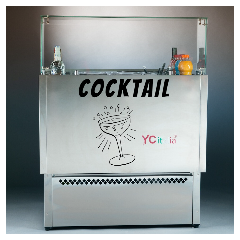 Postazione per cocktail refrigerata