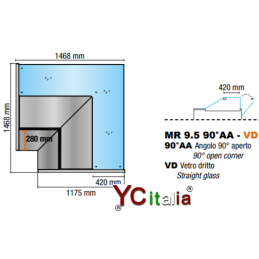 Espositore refrigerato angolo 90° aperto4.136,40 €4.596,00 €HomeF.A.R.H. Snc Di Bottacin Antonio & C