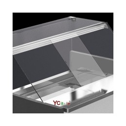 Banco macelleria 2480 vetri dritti