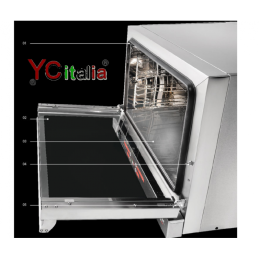 Forno digitale a convezione porta a ribalta 4 griglie o teglie525,00 €525,00 €ElettricoF.A.R.H. Snc Di Bottacin Antonio & C