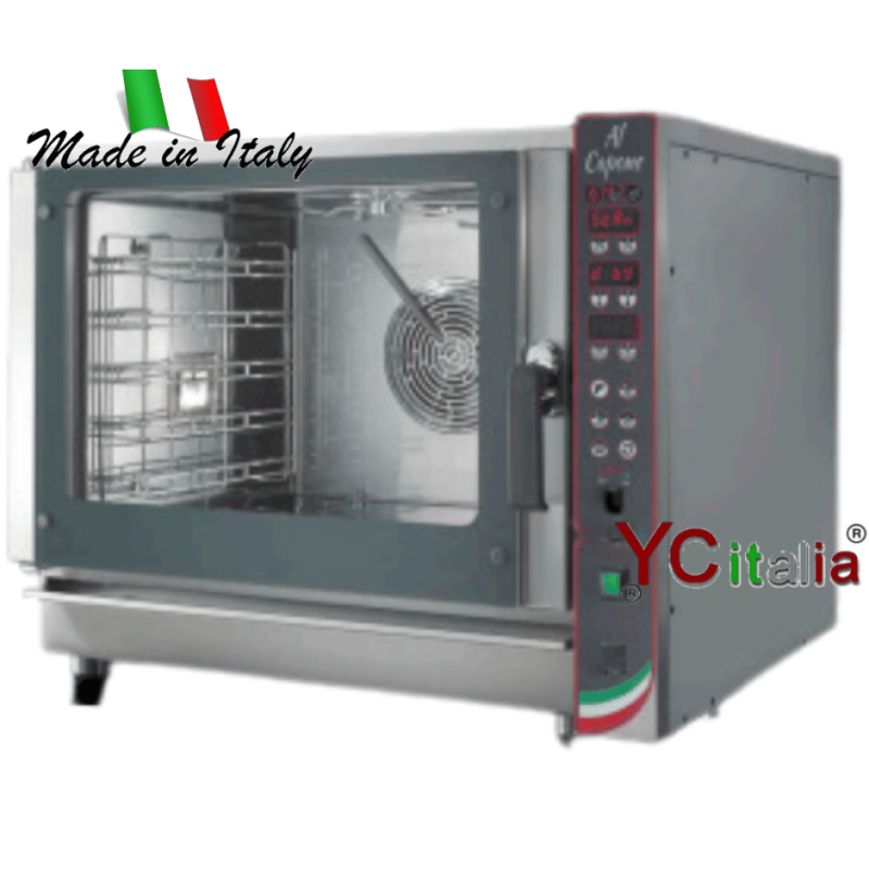 Forno digitale autopulente a convezione 5 teglie/griglie