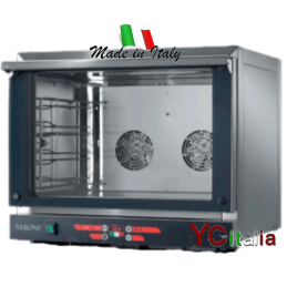 Forno digitale a convezione 4 teglie/griglie GN 1/1