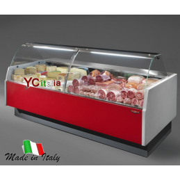 Espositore refrigerato L2480 x P1175 x H1243 vetri curvi2.916,90 €3.241,00 €Vetrine profondità 1100 ventilateF.A.R.H. Snc Di Bottacin Antonio & C