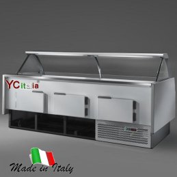 Espositore refrigerato L1955 x P1175 x H1243 vetri curvi2.514,60 €2.794,00 €Vetrine profondità 1100 ventilateF.A.R.H. Snc Di Bottacin Antonio & C