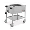 Carrello termico solo secco 2x GN 1/1|Carrelli caldo secco