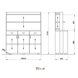 1 372,00 €F.A.R.H. Snc Di Bottacin Antonio & CPanadore Alkor 3Panâtre