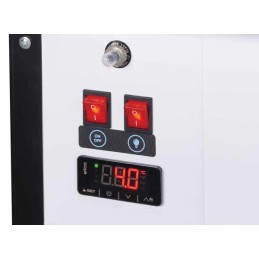 Banco refrigerato salumi e formaggi vetri dritti 1040x910x1290|Vetrine profondità 900 ventilate