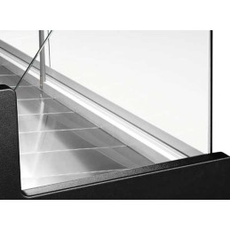 Banco refrigerato salumi e formaggi vetri dritti 1040x910x1290|Vetrine profondità 900 ventilate