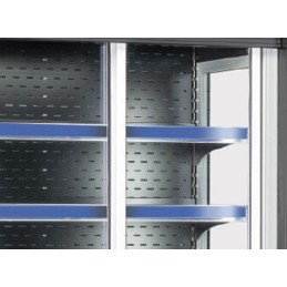 Vetrina refrigerata murale con porte battenti 960x635x2096