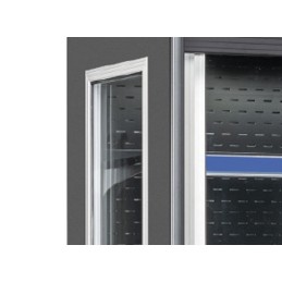 Vetrina refrigerata murale con porte battenti 960x635x2096