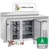 Tavolo refrigerato 2 porte ventilato -2 +8 GN 1360x700x850