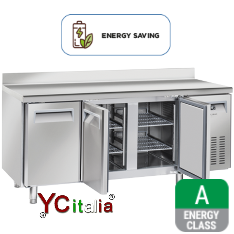 Tavolo refrigerato 3 porte ventilato