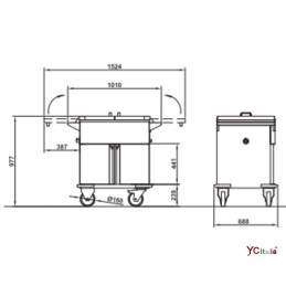 F.A.R.H. Snc Di Bottacin Antonio & C€1,590.00摩尔·库曼斯B. rmal trolley Toro 2/1CH