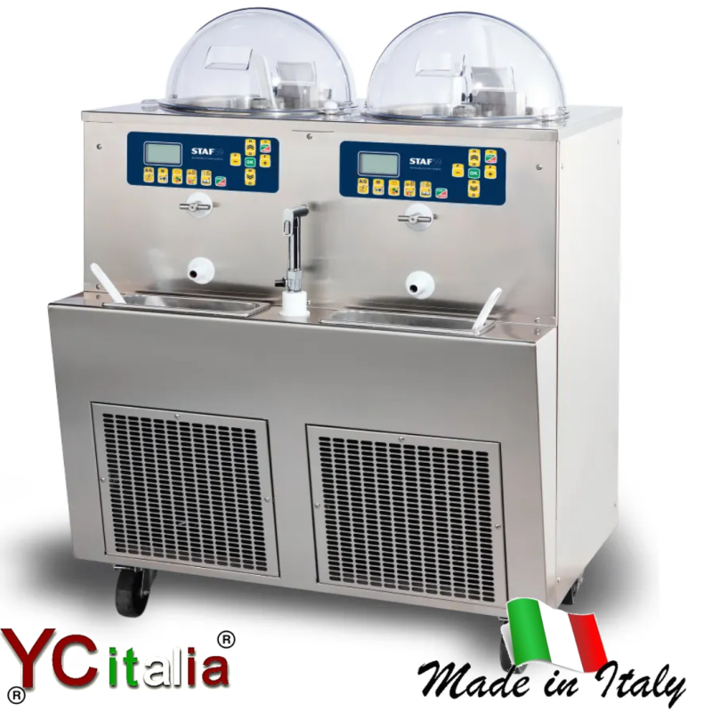 copy of Vetrina gelato con mantecatore 4 gusti