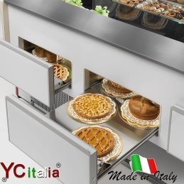 Banco vetrina per servizio assistito statica 1400x960x1240 vetri curvi2.809,15 €2.957,00 €Banchi pasticceriaF.A.R.H. Snc Di Bottacin Antonio & C