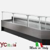 Banco refrigerato statico 2000x1009x1300 con cella