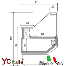 Banco per macelleria statico con cella 1040x910x13001.510,50 €1.590,00 €Banchi macelleria per carneF.A.R.H. Snc Di Bottacin Antonio & C